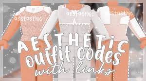 Roblox codes for aesthetic clothes game! Aesthetic Outfit Codes Links Pt 1 Aestaethic Youtube