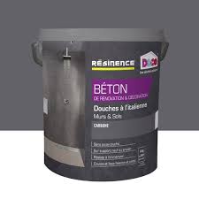 Enduit Beton Resinence Gris Carbone 4l Decoration Douche Renovation Douche Peinture Pour Planchers Carreles