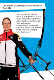 Sie braucht eine ruhige hand und absolute treffsicherheit: Hyundai Archery World Cup Berlin Vom 09 13 08 2017