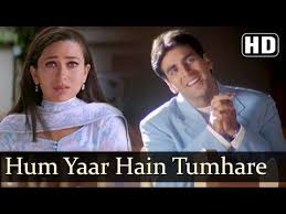 Hum Yaar Hain Tumhare Female Haan Maine Bhi Pyaar Kiya Abhishek Bachchan Karishma Kapoor Youtube Lagu Youtube Maine