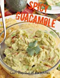 Spicy Guacamole Wonderful Guacamole Recipe This One Uses Hotsauce To Give It Extra Zip Glutenfree App Homemade Guacamole Recipe Spicy Guacamole Recipes