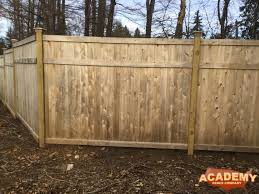 Install the post caps using pvc cement. Essex Fells Fence Installations Academy Fence Company