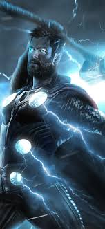 We present you our collection of desktop wallpaper theme: Avengers Endgame Thor Strombreaker Axe Lightning 4k Wallpaper 119