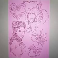Posts about moulin rouge written by la vie de emie. Pretty Grotesque Tattoo Designs