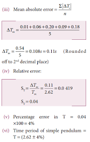 The absolute value of the error is divided by an accepted value and given as a percent. Solved Example Problems For Error Analysis Absolute Mean Absolute Relative Percentage Error