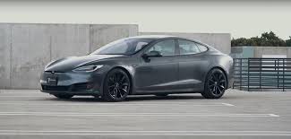 Design and order your tesla model s, the safest, quickest electric car on the road. Project Battleship T Sportline Tesla Model S In Matt Gray