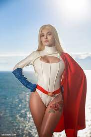 Model Kalinka Fox (@kalinkafox) in cosplay Power Girl from DC Comics - 45  leaked photos from Onlyfans, Patreon, and Fansly - 85115