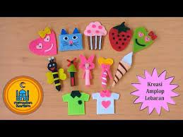 Ide Kreatif Amplop Lebaran Aneka Model Amplop Unik Dari Kain Flanel Youtube Amplop Kreatif Kain Flanel