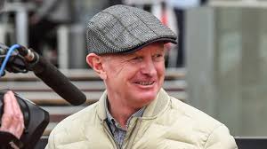 Phillip Stokes aiming Stolen Kiss at Flemington