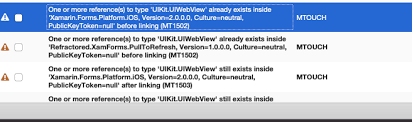 Ios App Rejected By Apple Not Getting The Packages That Uses Uiwebview While Using Grep R Uiwebv Xamarin Community Forums