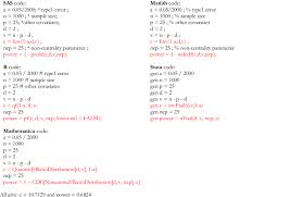 Computer Code In Sas Matlab R Stata And Mathematica That Compute Download Scientific Diagram