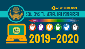 Ada beberapa kelebihan dan kekurangan dalam pelaksanaan sistem cat cpns. Soal Cpns Tiu Verbal Dan Pembahasan Cpns 2021 Daya Tampung Snmptn Sbmptn Umptkin