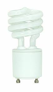 Buy It Now Satco S8203 13 Watt 60 Watt 800 Lumens Mini Spiral Cfl Soft White 2700k Gu24 Base Light Bulb