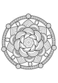 Discover all our printable coloring pages for adults, to print or download for free ! Mandala From Free Coloring Books For Adults 7 Mandalas Adult Coloring Pages
