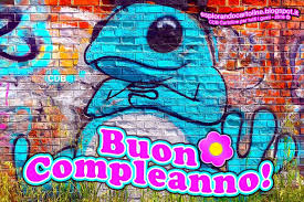 Cdb Cartoline Per Tutti I Gusti Cartolina Street Art Auguri Di Buon Compleanno Co Buon Compleanno Murales Cartoline