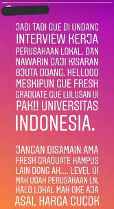 Kisaran gaji s2 fresh graduate di pindodeli karawang : Masih Viral Terkait Gaji Rp 8 Juta Fahri Hamzah Dari Dulu Anak Ui Punya Standar Gaji Tinggi Malangtimes