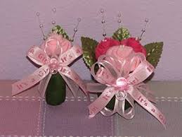 Baby Sock Corsages Grandparent Daddy Boutonniere