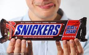 Giant Snickers Bar Snickers Bar Snickers Bar