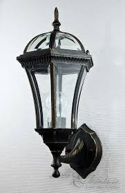 Filigrane Wand Aussenleuchte Wandlampe Dublin In Antik Gold Gartenleuchte Lampe