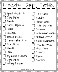 The Essential Homeschool Supply Checklist Homeschool Supplies Homeschool Teaching Homeschool