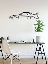 Skyline R34 Silhouette Metal Car Wall Art, Car Garage Wall Decor,  Automotive Sign, Gift for Him, Decor of Car, Personalized Gift - Etsy