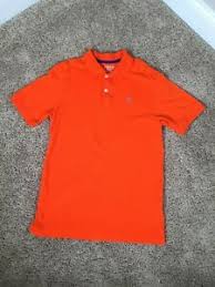 Details About Kids Boys Orange Izod Collared Polo Shirt Dress Large Lg 14 16 Regular Fit 129