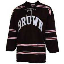 Brown Bears Twill Hockey Jersey Brown Hockey Jersey Hockey Sweater Hockey Shirts