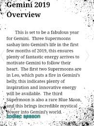 gemini 2019 overview gemini gemini quotes gemini