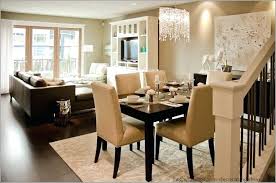 Choose a long, wooden dining table with a wooden chair. Decorating Ideas For Small Living Dining Room Combinations Novocom Top