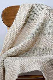 The cable that joins the two straight part of the needles together holds the bulk of the knitting work so this means your hands, arms and shoulders are not taking that weight. Easy Heirloom Knit Blanket Pattern Mama In A Stitch