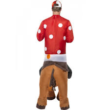 Travestimento per Carnevale Adulto Fantino a Cavallo Animale costume  Gonfiabile | effettoparty.com