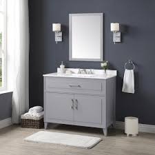 Browse & shop indoor vanity lights. Ove Decor Denver 24 W X 32 H Pebble Gray Framed Mirror At Menards