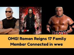 Roman reigns was born on may 25, 1985 in pensacola, florida, united states. Omg Roman Reigns 17 Family Member Connected In Wwe Roman Reigns Family Tree Youtube
