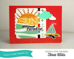 Our full selection of card making paper is available to browse and buy online, so please feel free to have a click around and get some inspiration for your next each pack of pearlised paper provides a fantastic shimmer and comes available in a wide variety of colour options for you to choose from. Echo Park Paper Echo Park Paper Cardmaking Card Making