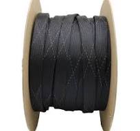 Non-Fray FR Flame Retardant PET Expandable Braided Cable Sleeving
