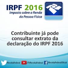 Contribuinte Ja Pode Consultar Extrato Da Declaracao Do Ir 2016 Receita Federal