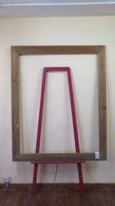 171x142 Cm Importante Cornice Di Grandi Dimensioni Grande Misura Legno Massello Cornici Legno