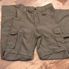 Bsa Boy Scouts Of America Green Uniform Pant Short