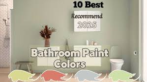 Top 10 Bathroom Paint Colors Designers