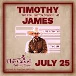 TIMOTHY JAMES - GAVEL PUBLIC HOUSE