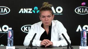 Simona halep (l) shakes hands with lauren davis after winning their marathon encounter. 2018 Australian Open Press Conference Simona Halep On Winning 15 13 In Third Set Over Lauren Davis Youtube