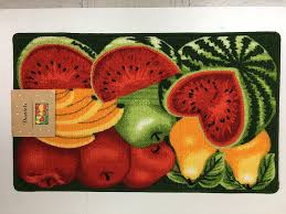 Find kitchen mats in a variety of styles when you shop at sears. Door Mats Floor Mats Nonskid Back 3 Fresh Apples By Daniel 18 X 30 Printed Kitchen Rug Home Furniture Diy Tallergrafico Com Uy