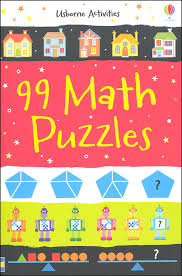 The puzzle is solved by bringing the two balls together. 99 Math Puzzles Activity Puzzle Books Edc Usborne 9780794536923