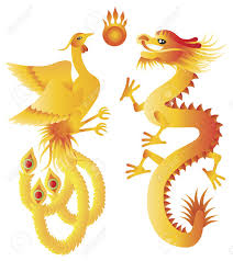 Maybe you would like to learn more about one of these? Dragon And Phoenix Symbols For Chinese Wedding With Flaming Royalty Free Cliparts Vectors And Stock Illustration Image 16766335