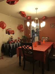 Birthday Decoration At Home Wall With Lights Pin By Dee Rose On Lightning Mcqueen Birthday Party Disney Cars Birthday Party Cars Birthday Party Disney Disney Cars Birthday Cars Birthday Parties