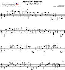 Stairway To Heaven Fingerstyle Guitar Sheet Music Learningguitar Classical Guitar Sheet Music Guitar Sheet Music Learn Guitar Chords