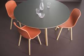 Linoleum is a resilient flooring material, meaning that it compresses and yet bounces back when walked on, giving it a slight cushioning effect. Furniture Linoleum Forbo Flooring Austria Gmbh