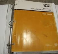 Case 621 Loader Parts Catalog Manual Bur 8-7041 *1991*