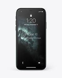 It includes minimalistic simplified/clay style, realistic mockups and flat design in different angles from frontal to perspective and isometric ones. Apple Iphone 11 Pro Mockup In Device Mockups On Yellow Images Object Mockups