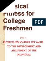 I believe that health related fitness is simple. Lesson 6 H O P E Self Testing Activities Physical Fitness Waist